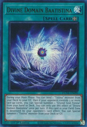 Divine Domain Baatistina [DUNE-EN090] Ultra Rare - Trinity Hobby