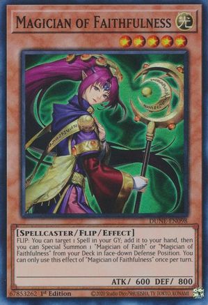 Magician of Faithfulness [DUNE-EN098] Super Rare - Trinity Hobby