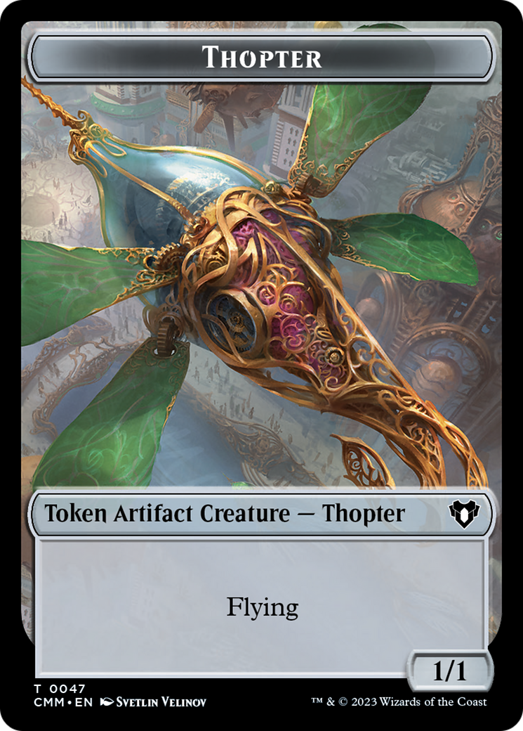 Thopter Token [Commander Masters Tokens] - Trinity Hobby