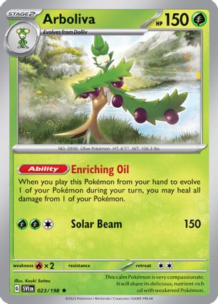 Arboliva (Line Holo) - (023/198) Holofoil [Miscellaneous Cards & Products]