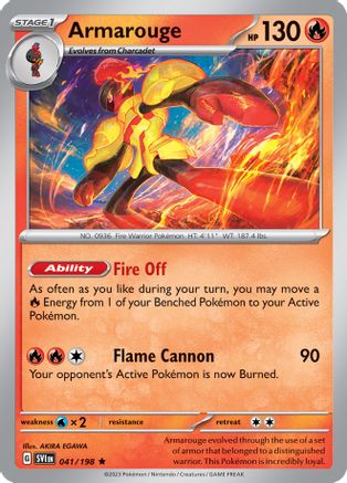 Armarouge (Line Holo) - (041/198) Holofoil [Miscellaneous Cards & Products]
