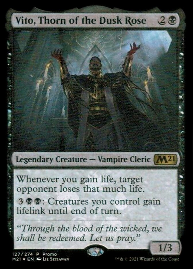 Vito, Thorn of the Dusk Rose [Resale Promos] - Trinity Hobby