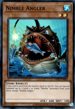 Nimble Angler [OP22-EN004] Super Rare - Trinity Hobby