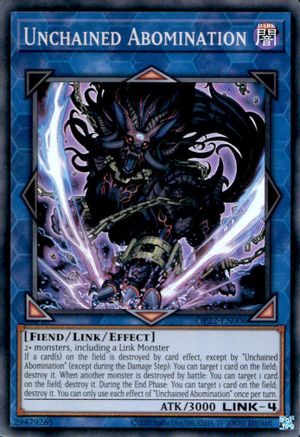 Unchained Abomination [OP22-EN006] Super Rare - Trinity Hobby