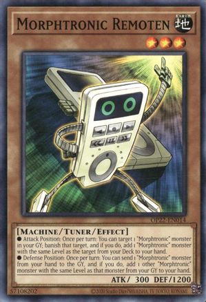 Morphtronic Remoten [OP22-EN014] Common - Trinity Hobby