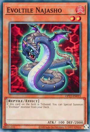 Evoltile Najasho [OP22-EN015] Common - Trinity Hobby