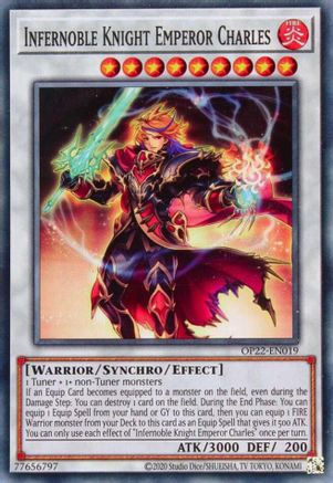 Infernoble Knight Emperor Charles [OP22-EN019] Common - Trinity Hobby