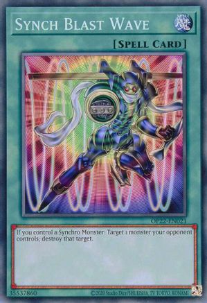 Synch Blast Wave [OP22-EN021] Common - Trinity Hobby