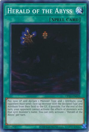 Herald of the Abyss [OP22-EN025] Common - Trinity Hobby