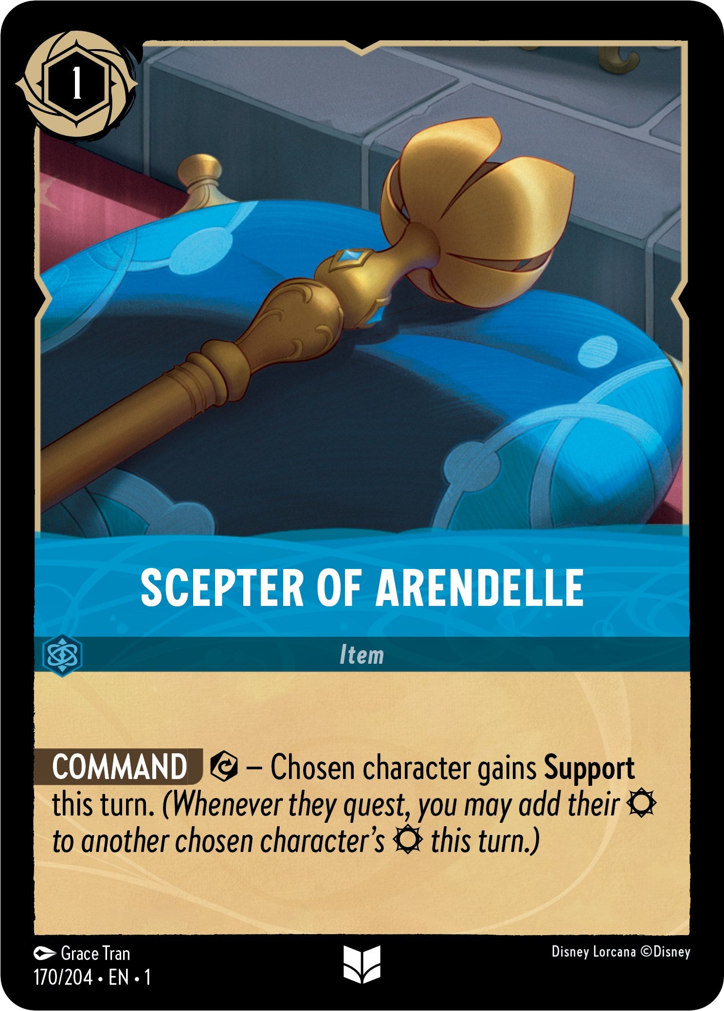 Scepter of Arendelle (170/204) [The First Chapter] - Trinity Hobby