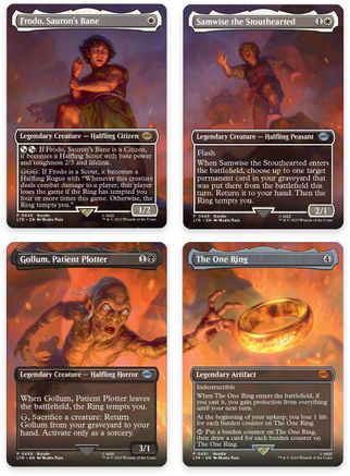 Mount Doom Scene [Set of 4]  [Foil]  (LTR-448-451) - [The Lord of the Rings: Tales of Middle-earth] - Trinity Hobby