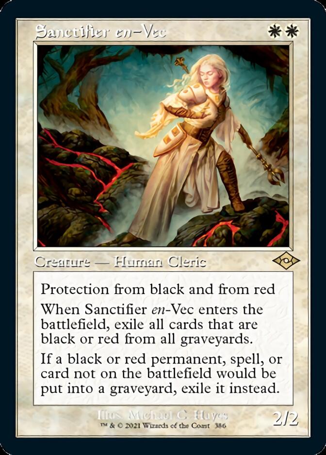 Sanctifier en-Vec (Retro Foil Etched) [Modern Horizons 2] - Trinity Hobby