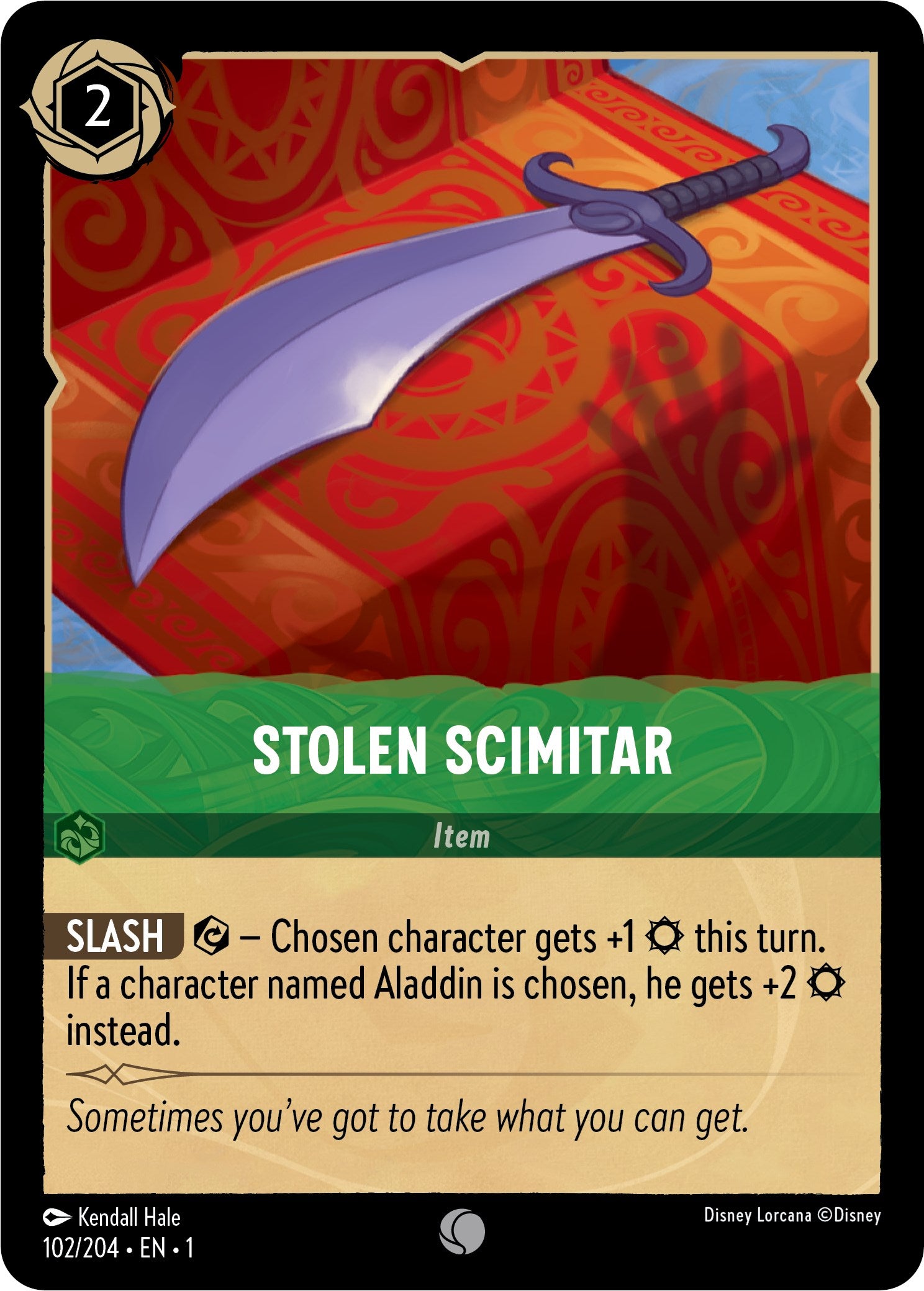 Stolen Scimitar (102/204) [The First Chapter] - Trinity Hobby