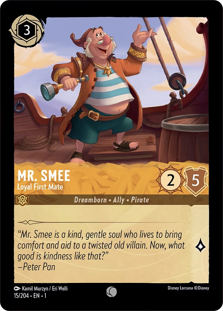 Mr. Smee - Loyal First Mate (15/204) [The First Chapter] - Trinity Hobby