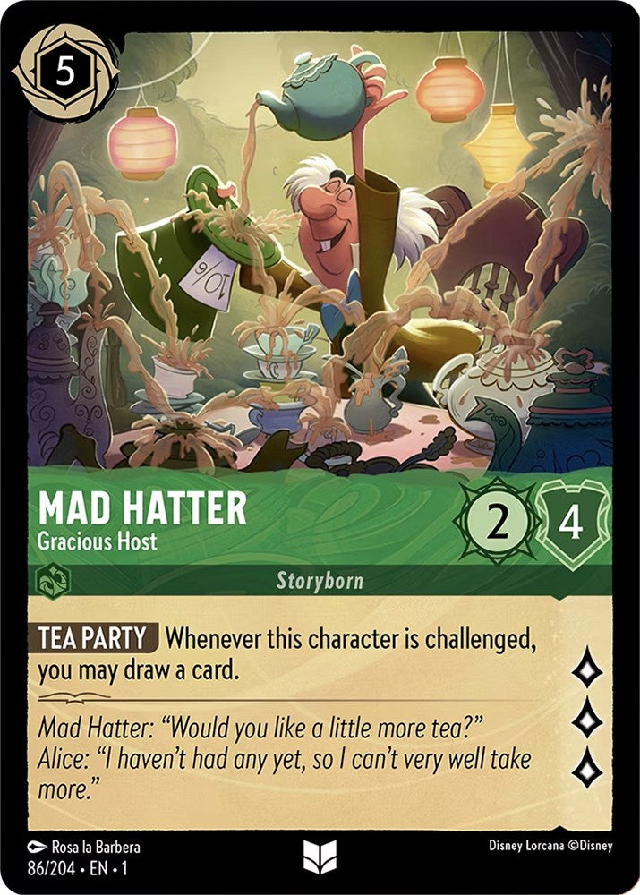 Mad Hatter - Gracious Host (86/204) [The First Chapter] - Trinity Hobby