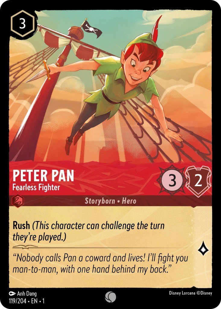 Peter Pan - Fearless Fighter (119/204) [The First Chapter] - Trinity Hobby