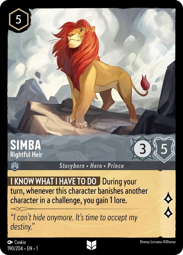 Simba - Rightful Heir (190/204) [The First Chapter] - Trinity Hobby