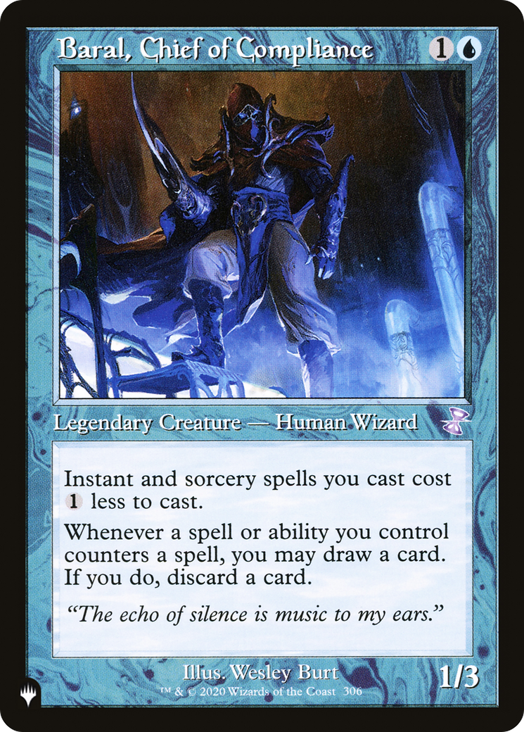 Baral, Chief of Compliance [The List] - Trinity Hobby