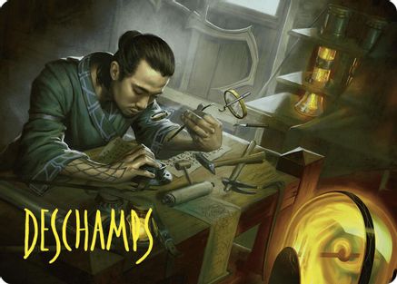 Renowned Weaponsmith Art Card (Gold-Stamped Signature)  (ASCMM-010) - [Art Series: Commander Masters]