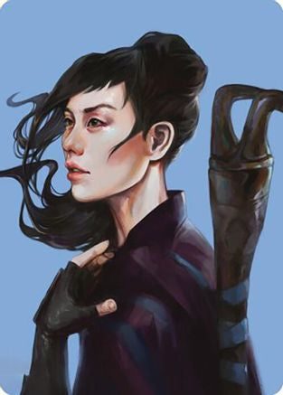 Yuriko, the Tiger's Shadow Art Card  (ASCMM-062) - [Art Series: Commander Masters]