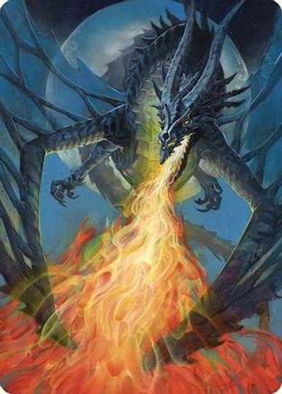 Balefire Dragon Art Card  (ASCMM-065) - [Art Series: Commander Masters]