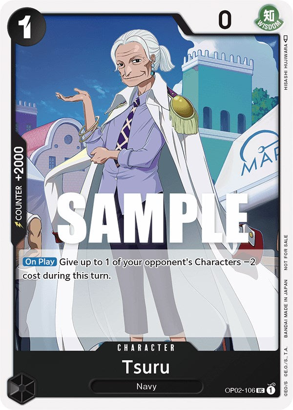 Tsuru (Event Pack Vol. 2) (OP02-106) - [One Piece Promotion Cards] - Trinity Hobby