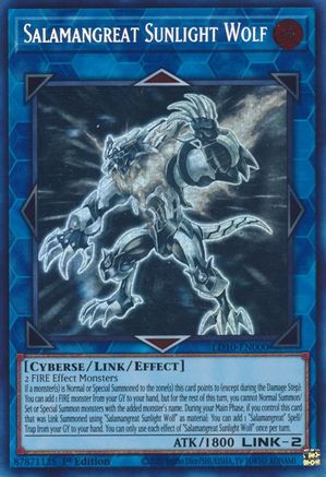 Salamangreat Sunlight Wolf [LD10-EN000] Ghost Rare - Trinity Hobby