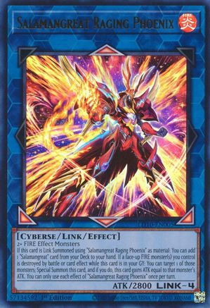 Salamangreat Raging Phoenix [LD10-EN005] Ultra Rare - Trinity Hobby