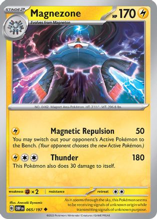 Magnezone (065/197) [Scarlet & Violet: Obsidian Flames] - Trinity Hobby