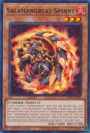 Salamangreat Spinny [LD10-EN009] Common - Trinity Hobby