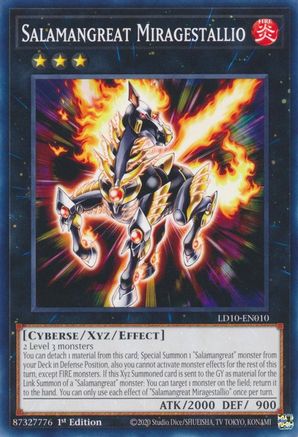 Salamangreat Miragestallio [LD10-EN010] Common - Trinity Hobby