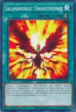 Salamangreat Transcendence [LD10-EN015] Common - Trinity Hobby