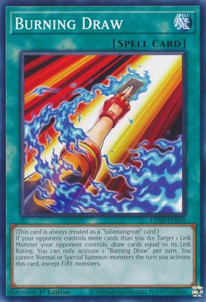 Burning Draw [LD10-EN016] Common - Trinity Hobby