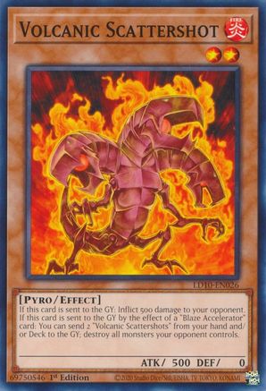 Volcanic Scattershot [LD10-EN026] Common - Trinity Hobby