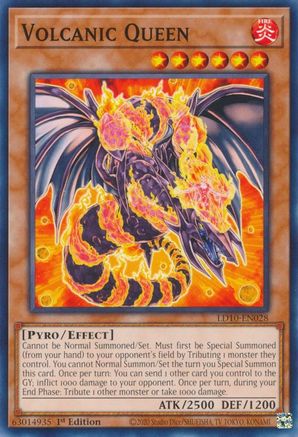Volcanic Queen [LD10-EN028] Common - Trinity Hobby
