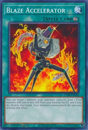 Blaze Accelerator [LD10-EN030] Common - Trinity Hobby