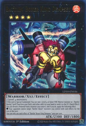 Battlin' Boxer King Dempsey [LD10-EN036] Ultra Rare - Trinity Hobby