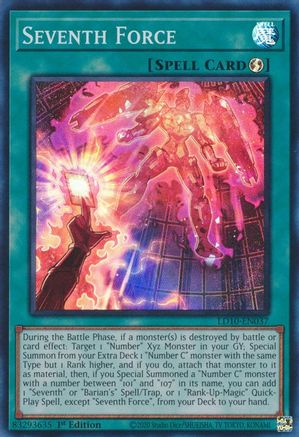 Seventh Force [LD10-EN037] Super Rare - Trinity Hobby
