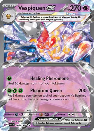 Vespiquen ex (096/197) [Scarlet & Violet: Obsidian Flames] - Trinity Hobby