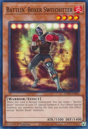 Battlin' Boxer Switchitter [LD10-EN041] Common - Trinity Hobby