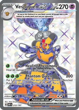 Vespiquen ex (212/197) [Scarlet & Violet: Obsidian Flames] - Trinity Hobby