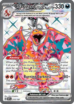 Charizard ex (215/197) [Scarlet & Violet: Obsidian Flames] - Trinity Hobby