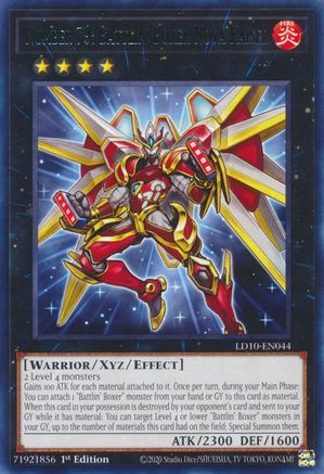 Number 79: Battlin' Boxer Nova Kaiser [LD10-EN044] Rare - Trinity Hobby