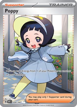 Poppy (220/197) [Scarlet & Violet: Obsidian Flames] - Trinity Hobby