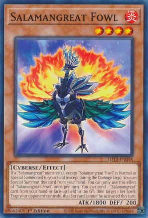 Salamangreat Fowl [LD10-EN048] Common - Trinity Hobby