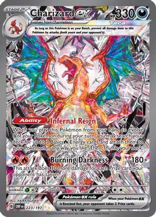 Charizard ex (223/197) [Scarlet & Violet: Obsidian Flames] - Trinity Hobby
