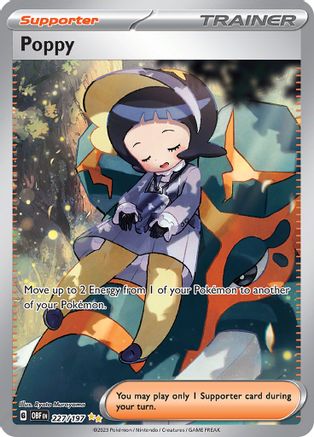 Poppy (227/197) [Scarlet & Violet: Obsidian Flames] - Trinity Hobby