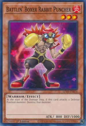 Battlin' Boxer Rabbit Puncher [LD10-EN054] Common - Trinity Hobby