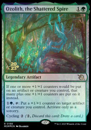 Ozolith, the Shattered Spire [March of the Machine Prerelease Promos] - Trinity Hobby