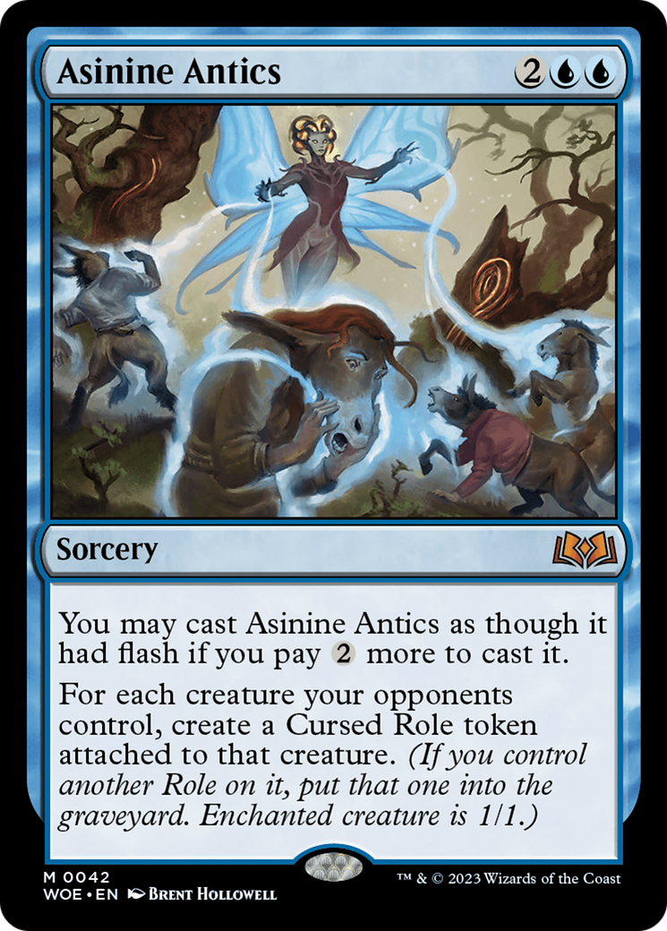 Asinine Antics [Wilds of Eldraine] - Trinity Hobby